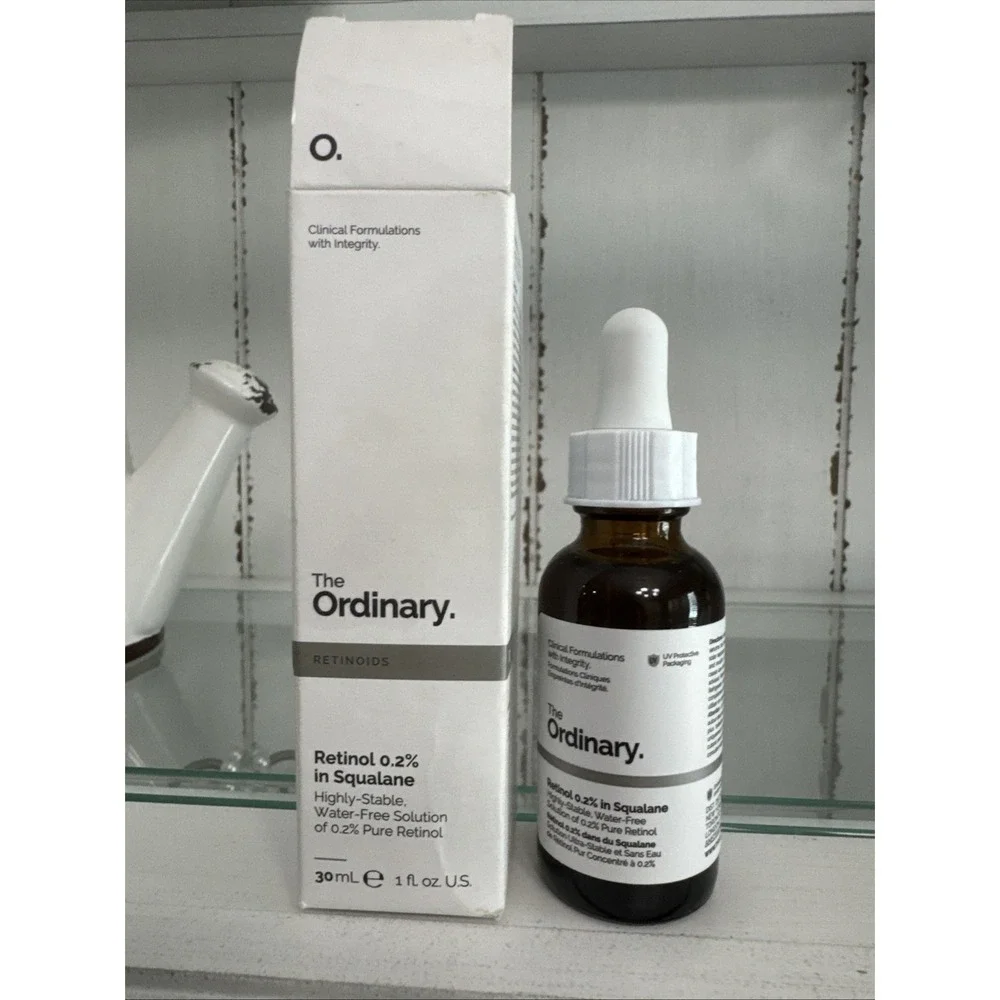The Ordinary Retinol 0.2% in Squalane - 1 fl oz, Reduce the Appearances of Fine